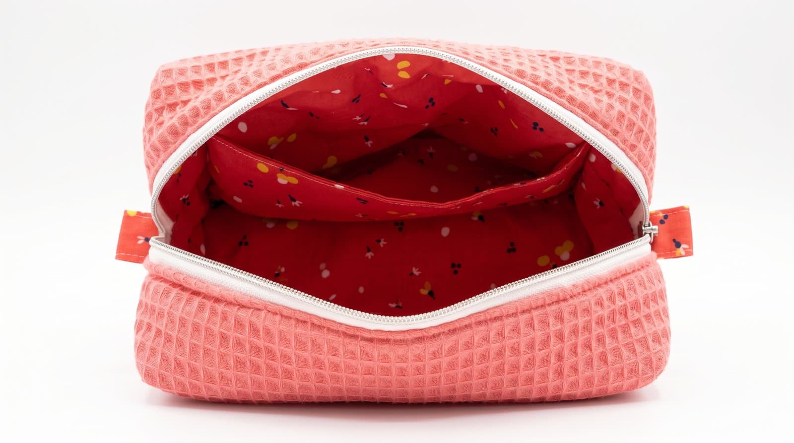 Trousse de toilette corail
